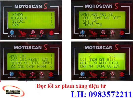 Đọc lỗi xe phun xăng điện tử